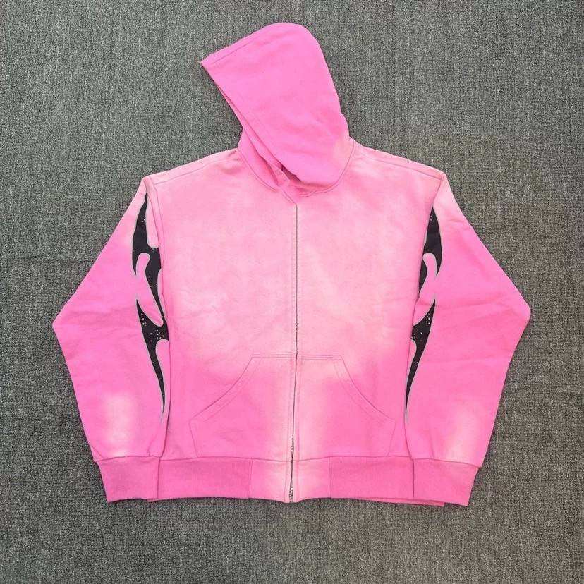 High Quality Hellstarring Star Hoodie 100% Cotton Designer Sweatshirt Loose Fit Winter Season XL Size with Hooded Collar