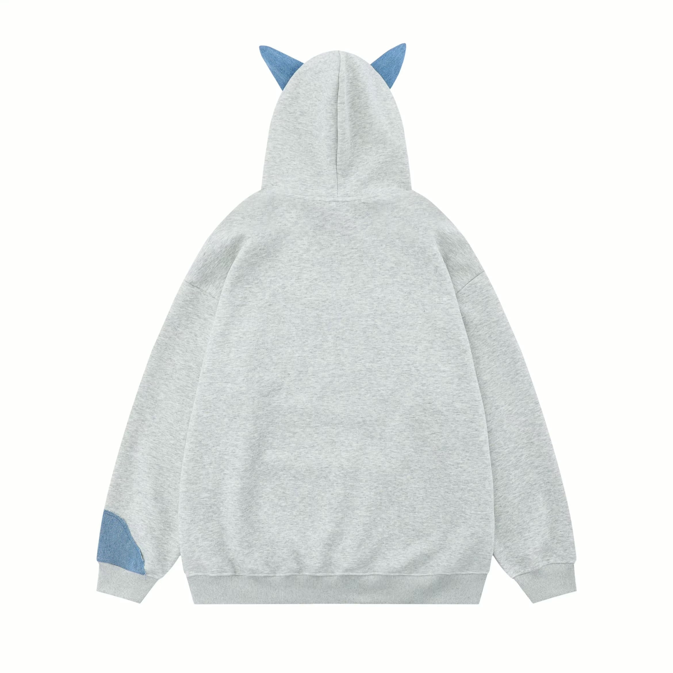 Factory Custom Women Hooded Sweatshirt Long Sleeve Drop Shoulder Jumpers High Street Style Women Pullovers Oversize Hoodies