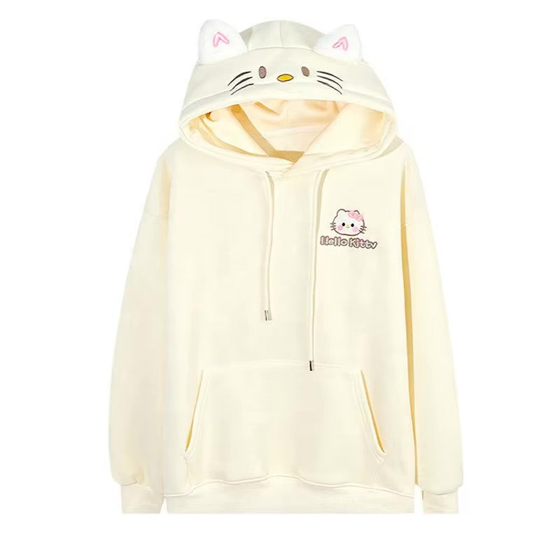Wholesale High-quality Casual Women's Hoodies, Loose Streetwear Tops Suitable for Spring and Autumn Women's Clothing
