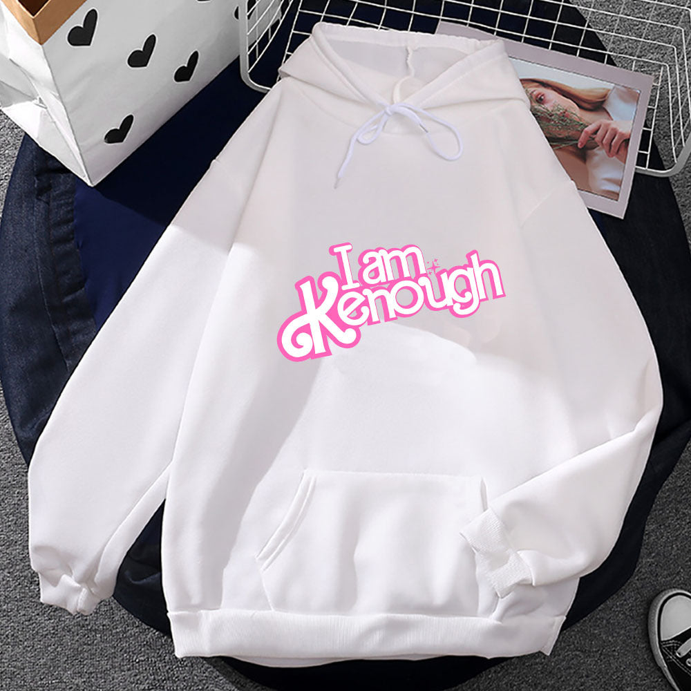 I Am Kenough Barbenheimer Hot Pink Hoodie Setwear Fashion Cl
