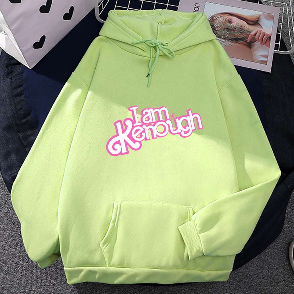 I Am Kenough Barbenheimer Hot Pink Hoodie Setwear Fashion Cl