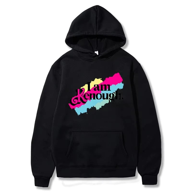 Men's I Am Kenough Hoodie Fashion Graphic Printed Hoodie Har
