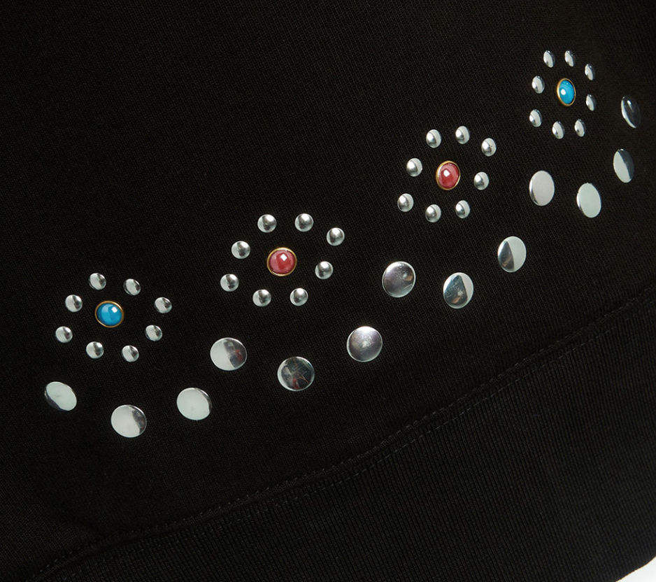 Top Quality Wholesale 100% Cotton Men Rhinestone zip up Hoodie Denims_Tears Manufacturer Hoodies Rhinestone Hoodie