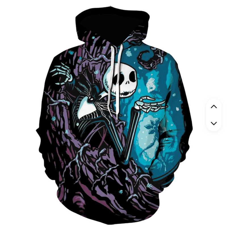 Halloween 3D Printed Hoddie