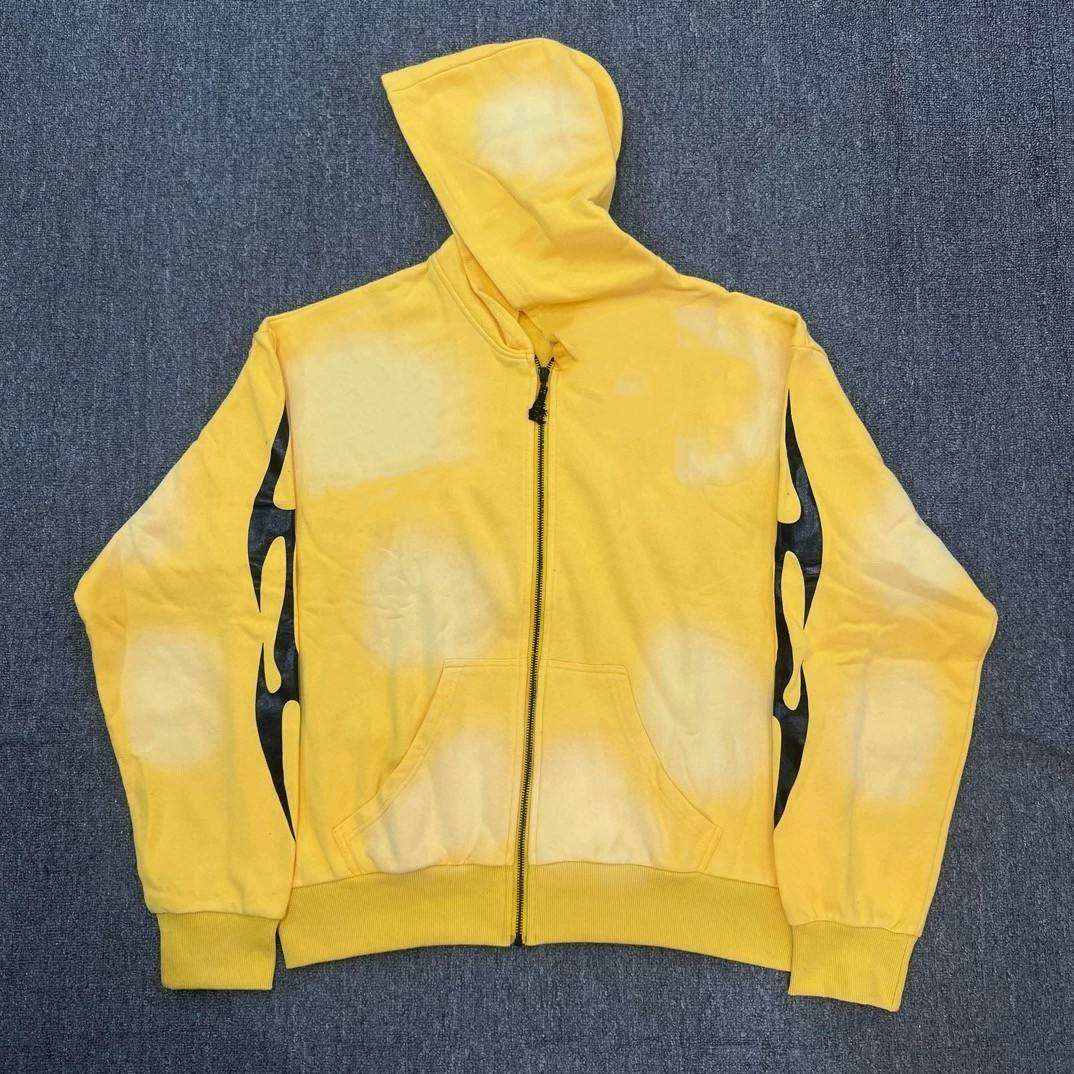 High Quality Hellstarring Star Hoodie 100% Cotton Designer Sweatshirt Loose Fit Winter Season XL Size with Hooded Collar