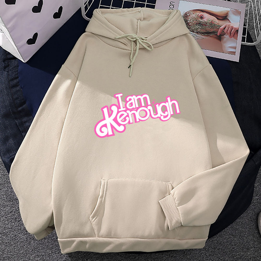 I Am Kenough Barbenheimer Hot Pink Hoodie Setwear Fashion Cl