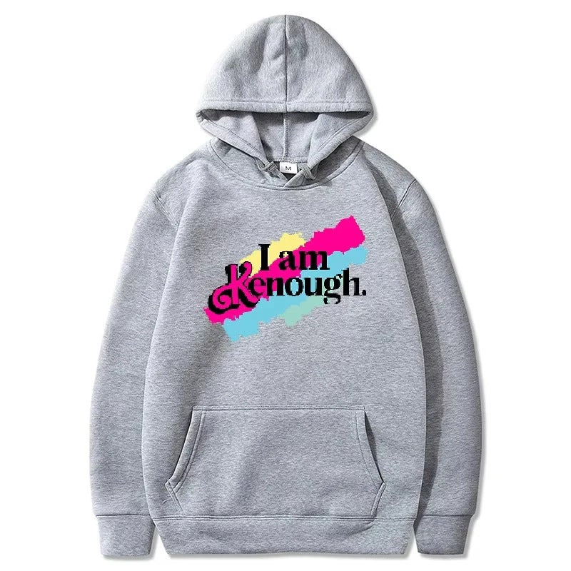 Men's I Am Kenough Hoodie Fashion Graphic Printed Hoodie Har