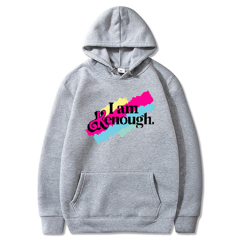 Autumn and Winter New I Am Kenough Hoodie Fashion Pattern