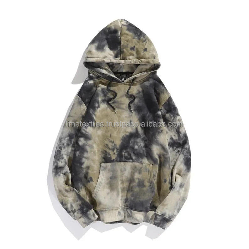 Custom Tie Die Pink Spider Hoodie 100% Cotton Winter Sweatshirts Men Women Oversized Hoodies